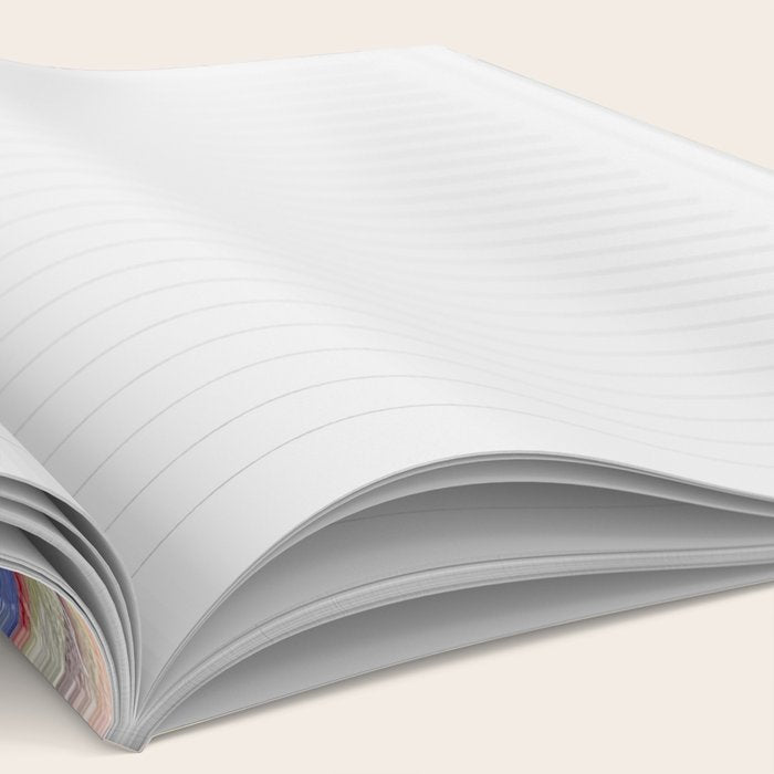 Gouache rainbow landscape Notebook Gallery Image 2