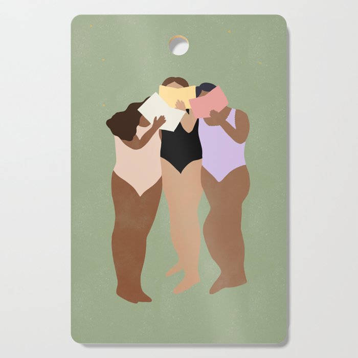 Book Squad Cutting Board Gallery Image 1