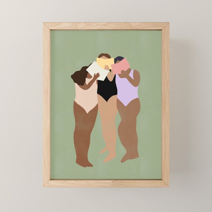 Book Squad Mini Art Print Gallery Image 1
