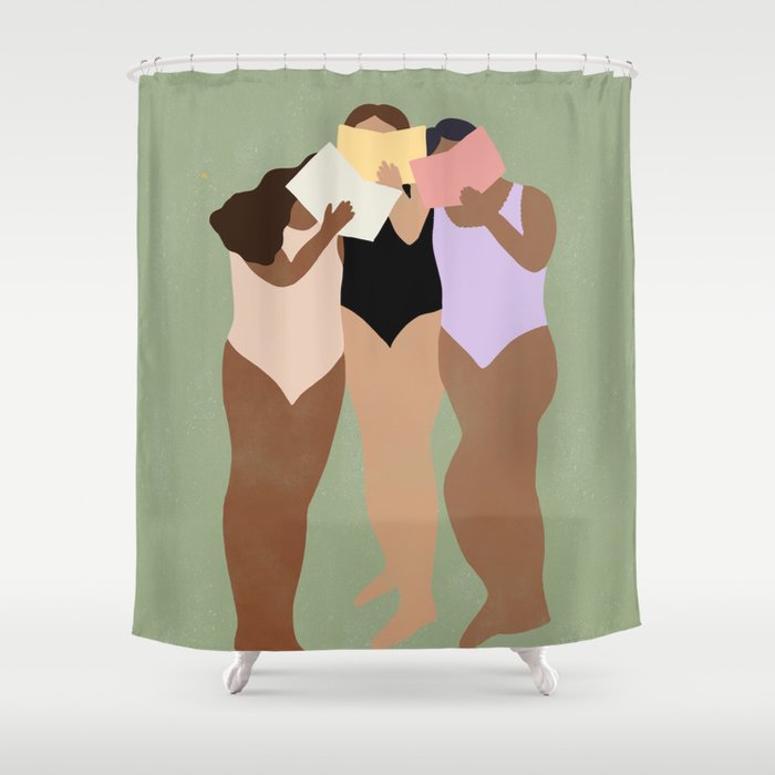 Book Squad Shower Curtain Gallery Image 1