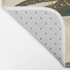 Hummingbirds from The Edinburgh Journal, 1835 (benefitting The Nature Conservancy) Bath Mat Gallery Image 2