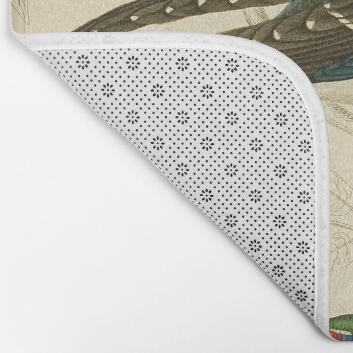 Hummingbirds from The Edinburgh Journal, 1835 (benefitting The Nature Conservancy) Bath Mat Gallery Image 2