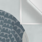 Whimsical Blue Whale Wall Tapestry Gallery Image 3