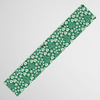 Retro Forest Flora Pattern Table Runner Gallery Image 3