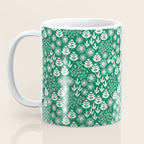 Retro Forest Flora Pattern Coffee Mug Gallery Image 3