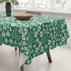 Retro Forest Flora Pattern Tablecloth Gallery Image 3