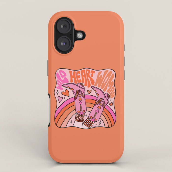 Wild Heart Woman iPhone Case Gallery Image 1