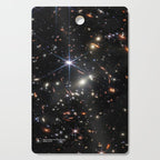 James Webb's First Deep Field (James Webb/JWST) â space poster Cutting Board Gallery Image 1