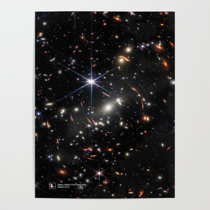 James Webb's First Deep Field (James Webb/JWST) â space poster Poster Gallery Image 4