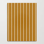 Dashed Lines (Golden Brown) Notebook Gallery Image 4