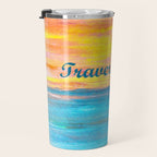 Traverse City Sunset Dream Travel Mug Gallery Image 3