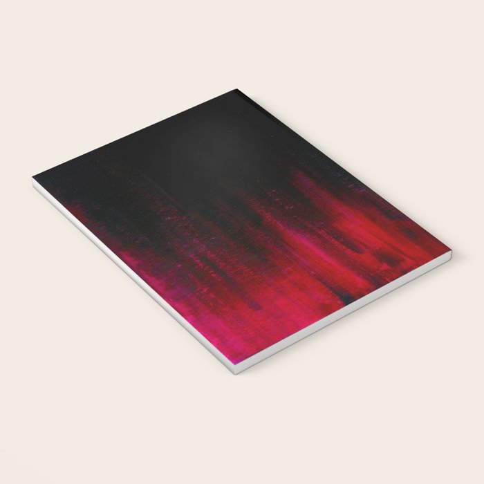 Red and Black Abstract Notebook Gallery Image 3