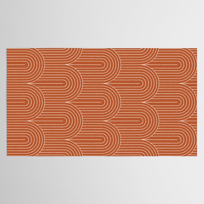 Art Deco Arch Pattern XI Tablecloth Gallery Image 2