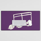Sounds O.K. (off key) Desk Mat Gallery Image 1