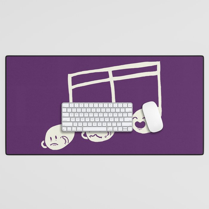 Sounds O.K. (off key) Desk Mat Gallery Image 1