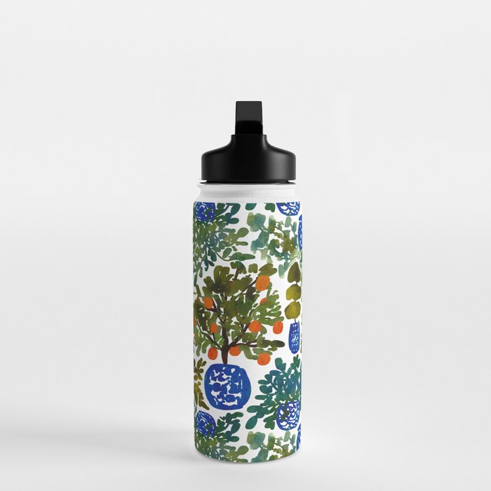 Chinoiserie Kitchen Water Bottle Gallery Image 3
