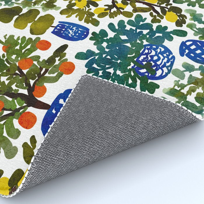 Chinoiserie Kitchen Rug Gallery Image 4