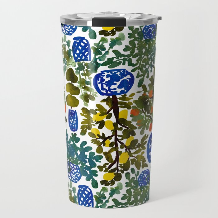 Chinoiserie Kitchen Travel Mug Gallery Image 1