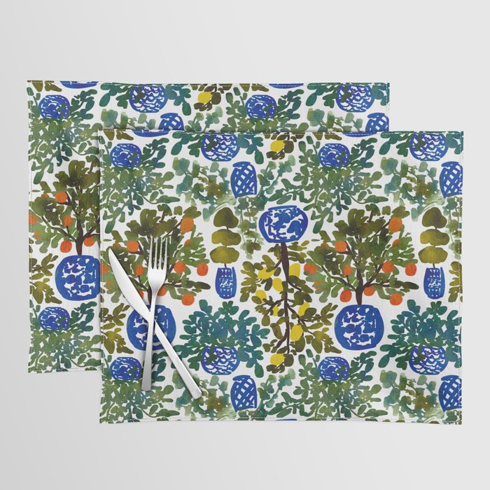 Chinoiserie Kitchen Placemat Gallery Image 1