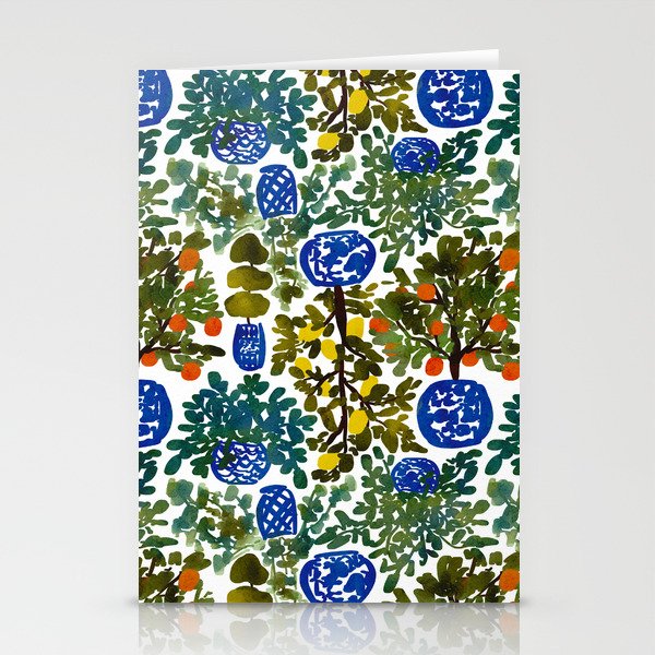 Chinoiserie Kitchen Stationery Card Gallery Image 1