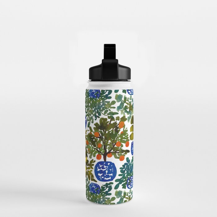 Chinoiserie Kitchen Water Bottle Gallery Image 2