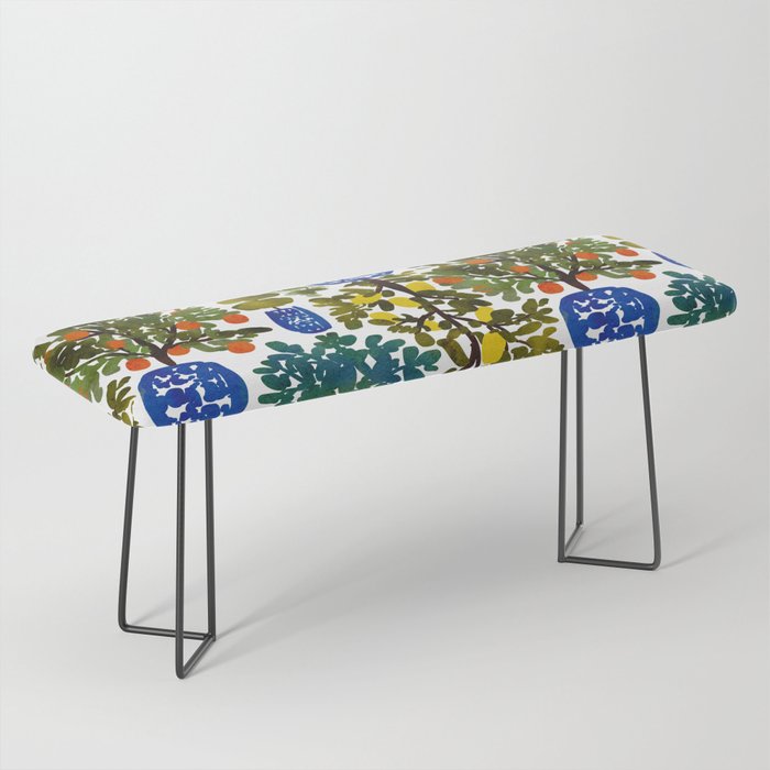 Chinoiserie Kitchen Bench Gallery Image 1