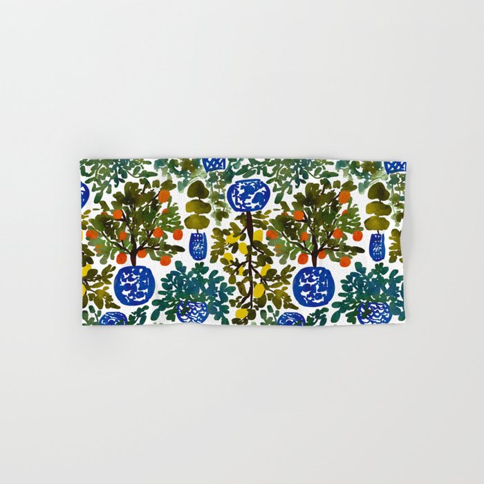 Chinoiserie Kitchen Bath Towel Gallery Image 1