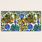 Chinoiserie Kitchen Desk Mat Gallery Image 3