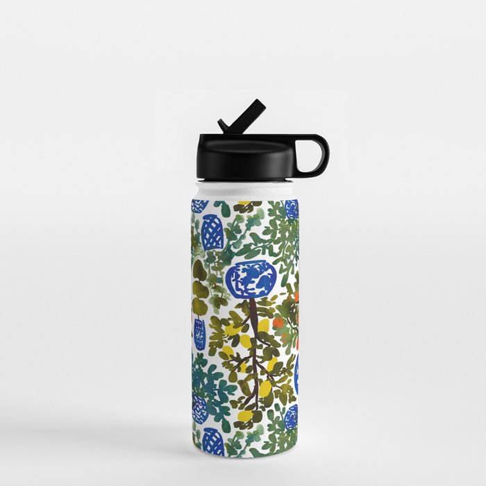 Chinoiserie Kitchen Water Bottle Gallery Image 1