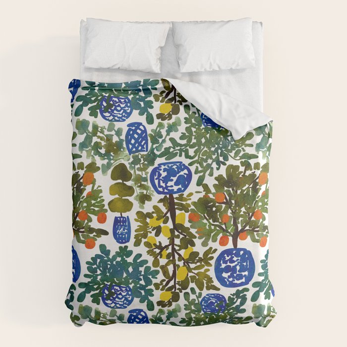 Chinoiserie Kitchen Duvet Cover Gallery Image 1
