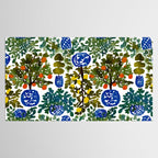 Chinoiserie Kitchen Tablecloth Gallery Image 2