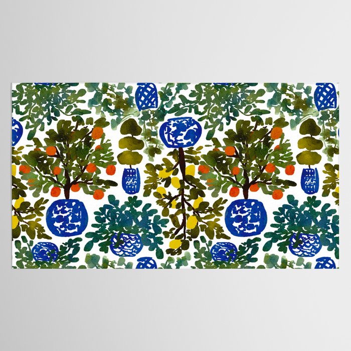 Chinoiserie Kitchen Tablecloth Gallery Image 2