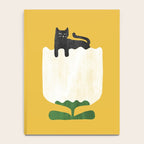 Still life with cat and flower Notebook Gallery Image 4