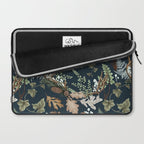 Bohemian leafy forest at night Laptop Sleeve Gallery Image 2