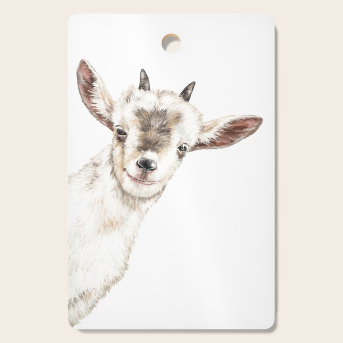 Oh My Sneaky Goat Cutting Board Gallery Image 1