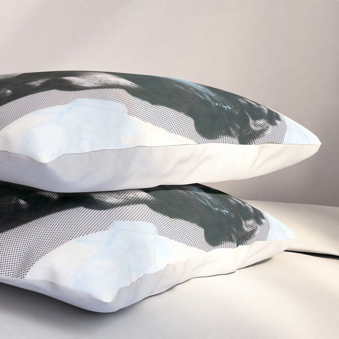 Untitled (Painted Composition 1) Pillow Sham Gallery Image 3