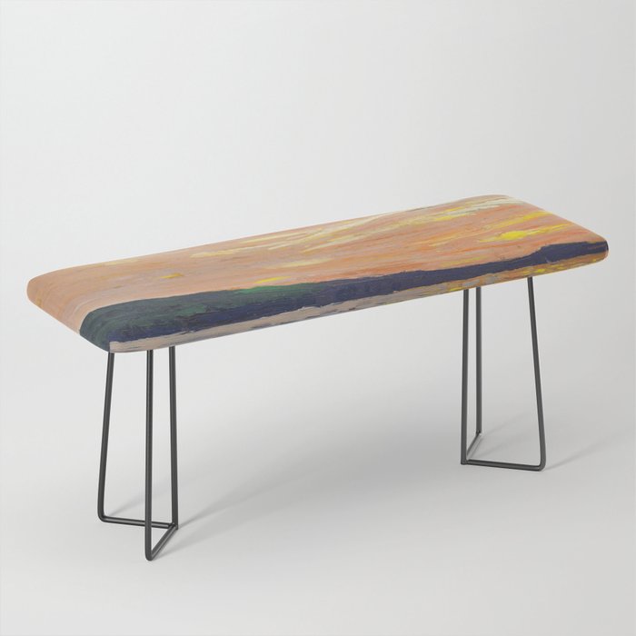 Tom Thomson Smoke Lake Canadian Landscape Artist Bench Gallery Image 1