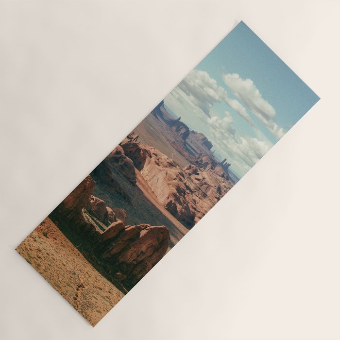 Monument Valley Overview Yoga Mat Gallery Image 1