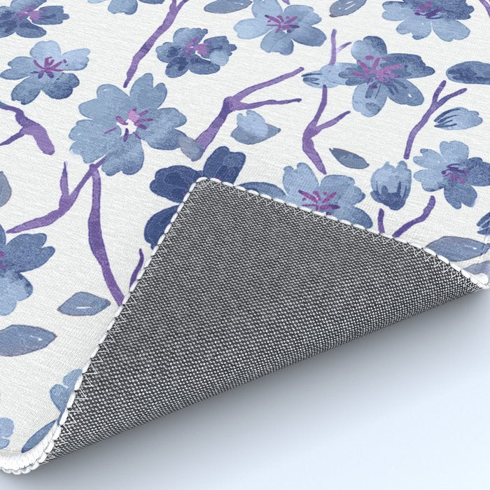 Blue Flowers 4 Rug Gallery Image 4