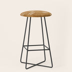 double dash on mustard Stool Gallery Image 1