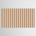 Retro 70s Tulip Pattern Tablecloth Gallery Image 2