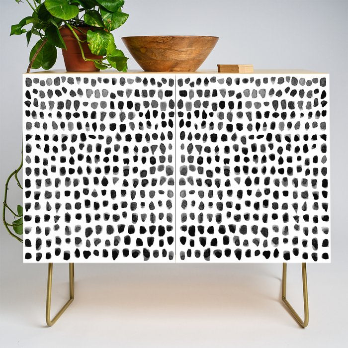 Dots (Black) Credenza Gallery Image 1