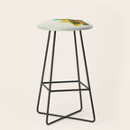 Whimsical bromeliad Stool Gallery Image 1