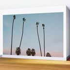 palm trees sunset vi  Wall Mural Gallery Image 2