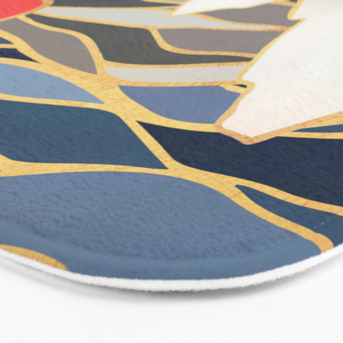 Ice Mountains Bath Mat Gallery Image 3
