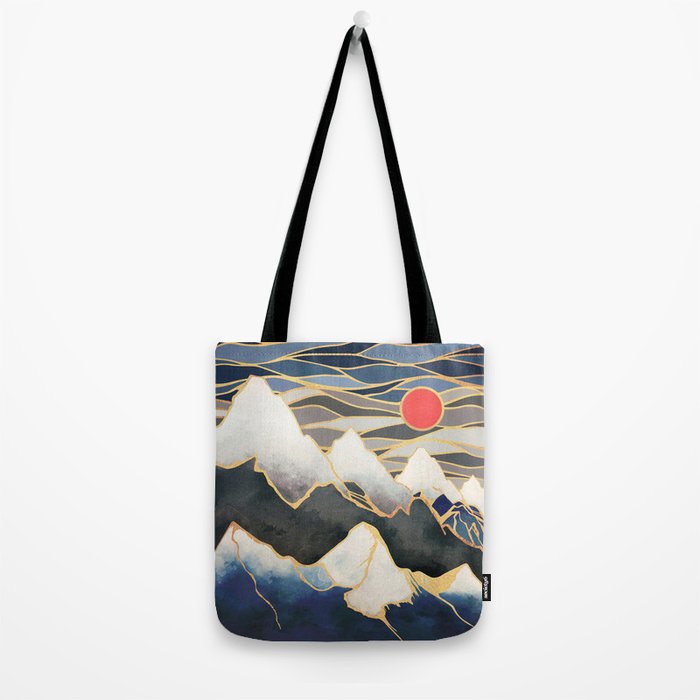 Ice Mountains Tote Bag Gallery Image 2