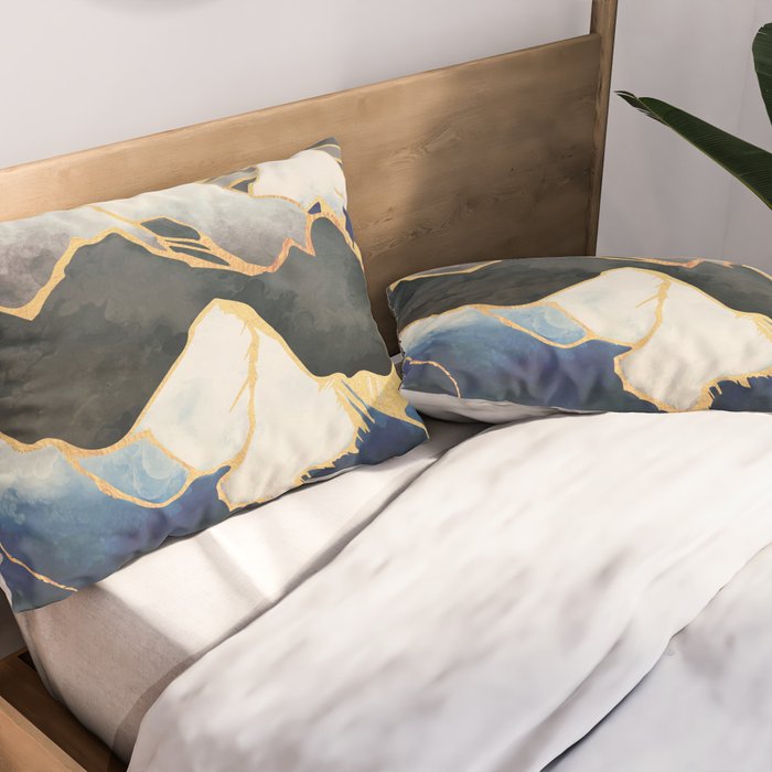 Ice Mountains Pillow Sham Gallery Image 2
