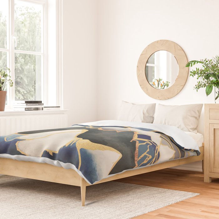 Ice Mountains Duvet Cover Gallery Image 2