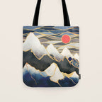 Ice Mountains Tote Bag Gallery Image 1