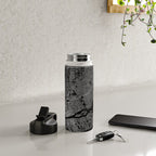 Detroit Black Map Water Bottle Gallery Image 4